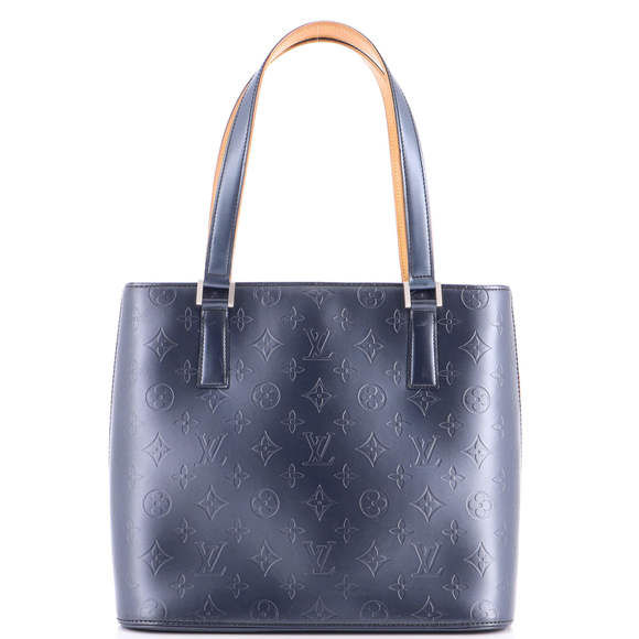 Louis Vuitton Mat Stockton Handbag Monogram Vernis - Picture 1 of 8